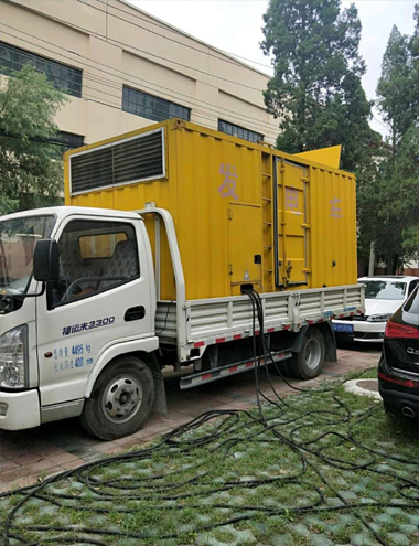 仪陇发电车出租-柴油发电机组排烟系统设计要求及其考虑因素
